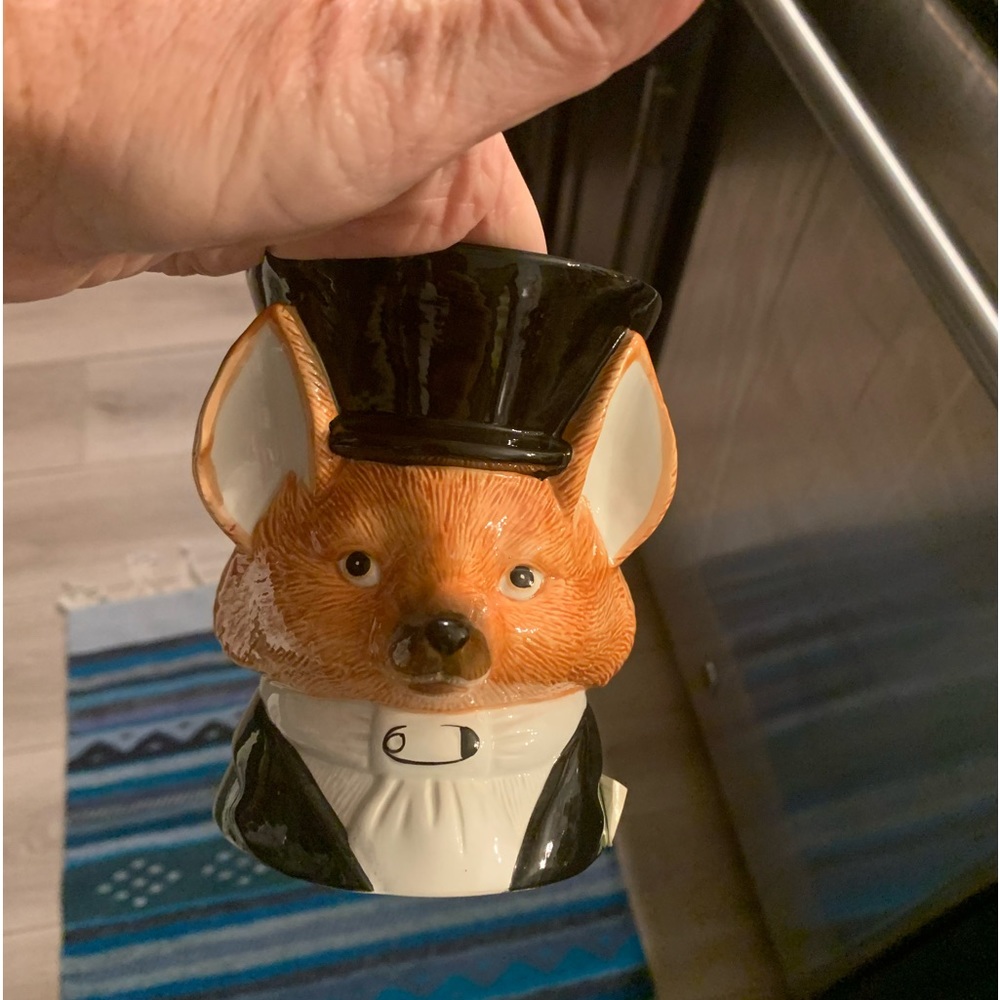 Fitz and Floyd mugs - similar to Toby mugs